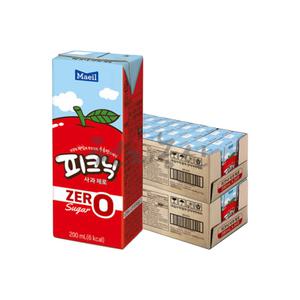 매일 피크닉 제로 200ml x 48개 /사과/청포도