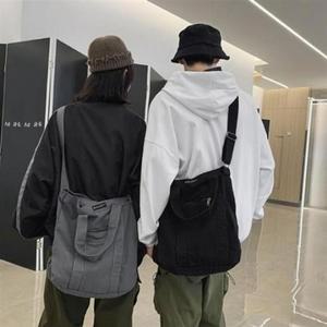 에코 인기 빈티지 데일리 캔버스 크로스 토트 백 가방