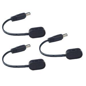 3Pcs 9V 배터리 클립 변환기 전원 케이블 플러그 볼트 공급 장치 어댑터 기타 효과 페달 용 스냅 커넥터