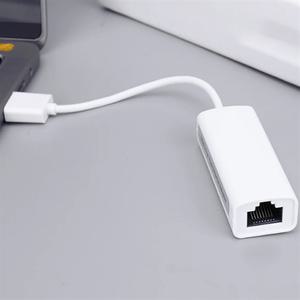 네트워크 카드 USB Type-C - Rj45 100M 드라이버가 필요 없는 변환기 랜선 랜 케이블 어댑터 이더넷 BAA56