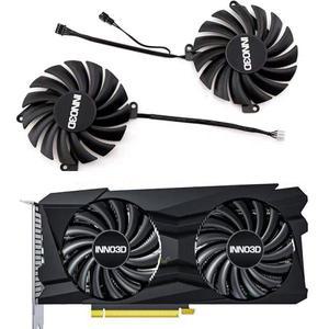 CF-12910S GPU 팬, Inno3D GEFORCE RTX 3050 3060Ti, TWIN X2 OC 그래픽 카드 4 핀 DC 12V, 0.35A, 85mm