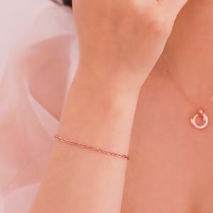 [핑크선물포장 쇼핑백] Romina Surgical Steel Bracelet / 서지컬(써지컬) 팔찌