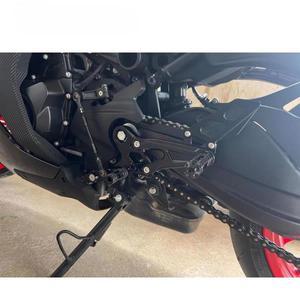 CFMOTO 450 SR  용 바이크 오토바이 액세서리 CNC 알루미늄 풋 페그 페달 레스트 리어