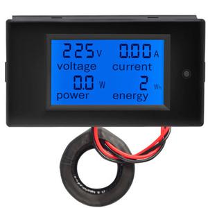 호환 AC 80-260V LCD 디지털 100A 전압 와트 전력계 전류계 전압계 110V 220V PZEM-061