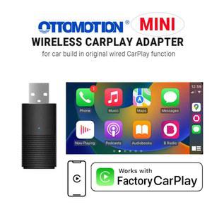 안드로이드 오토 동글 Ottomotion 미니 무선 CarPlay 어댑터 for iPhone USB 스티커 자동차 액세서리 Hyundai VW Mazda Toyota Kia For
