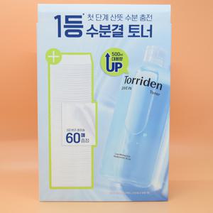 증정 토리든 다이브인 저분자 히알루론산 토너 500mL + 화장솜 60매 대량구매가능