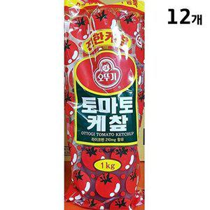 [셀러허브 패션][JHP364TV_52EN]오뚜기 케찹 1Kg X12