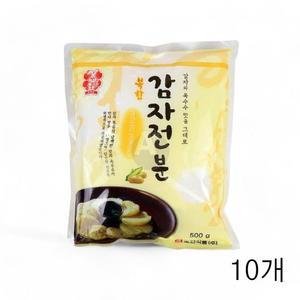 [JHQSM5T1_52ED]복합 감자전분 X 튀김용전분가루 500g 10개