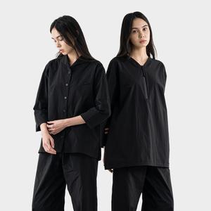 무브온 조리복 셔츠 티셔츠 팬츠(블랙) 쿨메쉬 쉐프 조리복 제과제빵 유니폼 칠부