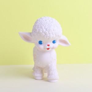베이비램 루버돌 핑크 양 삑삑이 피규어 인형 빈티지 레트로 장식 캐릭터 촬영 doll 아기양