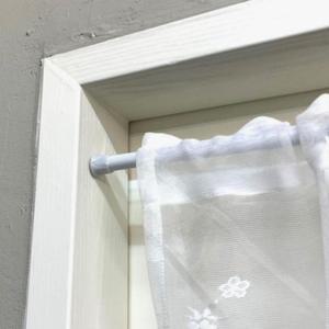 창문가림막 레이스 주방 짧은커튼 화이트