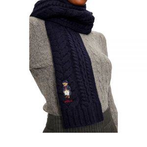 [폴로]POLO RALPHLAUREN 폴로 랄프로렌 베어 케이블 니트 울 블렌드 스카프  122438702