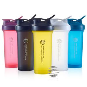 삼대오백 쉐이커 BPA 쉐이크통 헬스물통 단백질 보충제 물병 보틀 블랙/핑크/옐로우/화이트 4SET