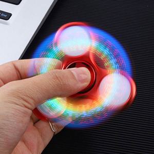 불빛 피젯 피젯스피너 LED 네온 스피너 회전