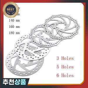 전기 스쿠터 110mm 디스크 브레이크 장치 3/5/6 구멍 나사가 스테인레스 스틸 로터