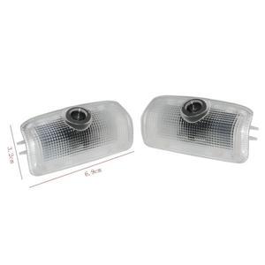 자동차 조명용품 인피니티 FX G M EX Q50 Q70 Q60 G37 M37 용 2Pcs HD 자동차 도어 LED 프로젝터 조명 그