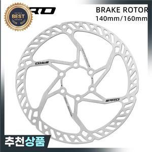 IIIPRO 초경량 자전거 디스크 브레이크 로터 140/160mm Cnc 중공 고강도 강철 Mtb 6 볼트
