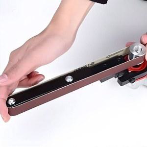자동차 연마기 도구 부착물 DIY 벨트 변환 연마 앵글 샌딩기 파이프 폴리셔