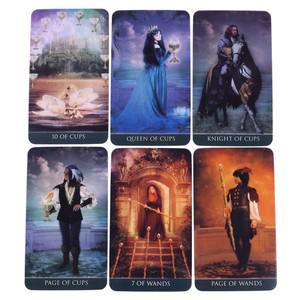 78Card Thelema 타로 운명 점술 보드 게임 및 다양한 옵션을 위한 오라클 PDF 가이드
