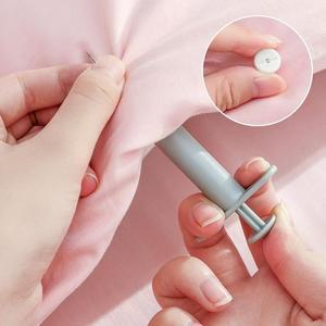 주사기 이불 커버 밀림방지 안전 고정핀 침대 정리용차렵
