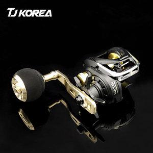 TJ코리아 볼칸 샴페인 파워핸들 베이트릴 문어 쭈꾸미 갑오징어 외수질 민어 낚시릴