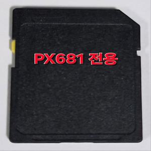 현대엠엔소프트 폰터스 PX681 지니 넥스트 3D맵 최신지도 업그레이드 16G SD카드