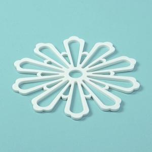 받침대 냄비 냄비받침대 5p세트 컵 코스터 그릇 식기 받침 플라워 실리콘