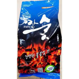 [RGO46S7R]짱숯 또순이 흑탄 1K X10개 숫 참숯
