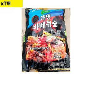 [RGM4Q6PT]식자재 용품 바베큐숯 700g 대명 장터 1개 참숯