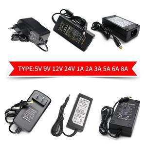 AC DC 전원 어댑터 공급 12V 5V 6V 8V 9V 24 1A 2A 3A 5A 6A 8A 220V-12V 5 12 V 볼트