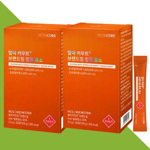 뉴트리코어 발아카무트효소 카무트 효소 30포X2개