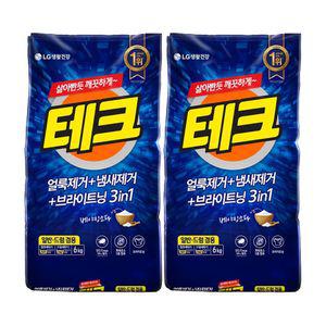테크 6kg+6kg 베이킹파우더 세탁세제 분말세제