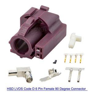 호환 핀 2 USB 비디오 6 D BMW용 LVDS 기능 수정 코드 HSD 4 메르세데스 카플레이 커넥터, 벤츠 플러그,