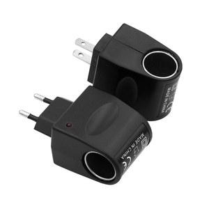가정에서 12V 사용 장치에 소켓 차량 어댑터 AC 있는 플러그 자동 EU 소켓이 충전기 220V 자동차 전자 DC