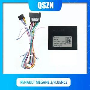 자동차 어댑터 케이블 Canbus 박스 전원 LN06 2 라디오 20 르노 QSZN Din FLUENCE 안드로이드 메간