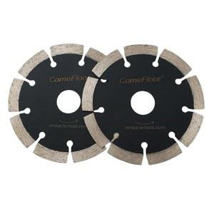Comfloor 2인치 다이아몬드 톱날 앵글 그라인더용 대리석 절단날 화강암 벽돌 석조용 분할 절단 디스크 2팩