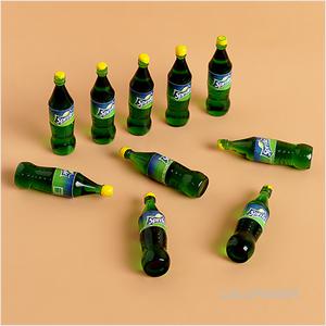 [룰루핑거] 미니어쳐 사이다 페트병 0.9x3.4cm (10개입) 1M-02-211