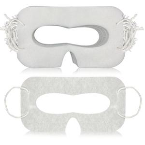 100Pcs 일회용 VR 마스크 땀 가드 VR 아이 커버 메타 퀘스트 3S 헤드셋 액세서리 용 범용 가상 현실 페이스