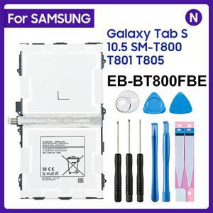 삼성호환 갤럭시 호환 탭 S 10.5 T800 정통 교체 배터리 7900mAh 용 태블릿 EB-BT800FBE