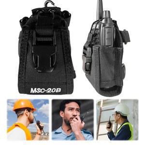 나일론 워키 토키 파우치 Adajustable 스트랩 홀더 가방 보관 Baofeng UV 5R Quansheng K5