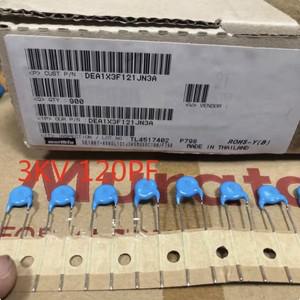 121J 3KV DEA1X3F121JN3A 120PF P = 7.5mm d 10mm / 222M KY 250V Y2 DE2E3KY222MN3AM02 5개