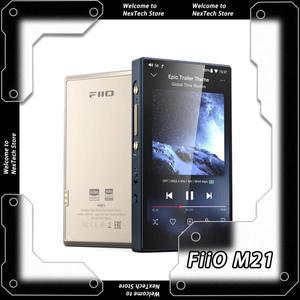 Fiio M21 휴대용 MP3 플레이어 고해상도 HIFI 고음질 음악 긴 배터리 수명 지원 Bluetooth WiFi 맞춤