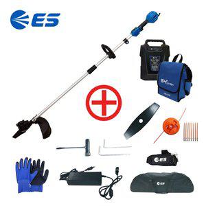ES산업 EBC54 충전예초기 (25년 생산제품 54V 10.0Ah 배터리충전기 풀세트) BC54S LBCT54 후속