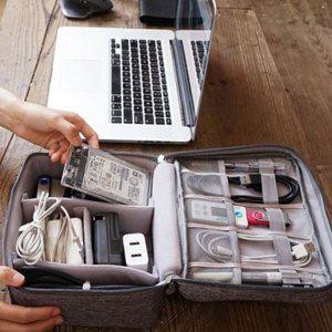 쌍문상회 수납 케이블 추천 마우스 USB 꾸안꾸 충전기 가방 디