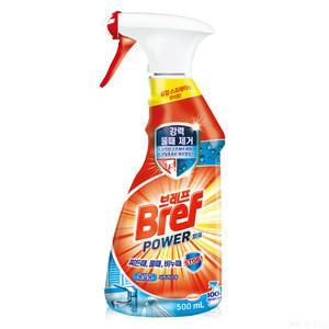 브레프 파워 스프레이 세정제 욕실용 본품 500ml 1개
