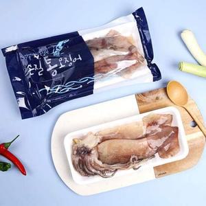 자연산 손질 통오징어 320g x 3팩 (6마리)