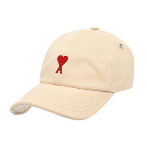 [아미]AMI UCP116 AW0041 725 아미 드 꾀흐 하트 로고 자수 볼캡