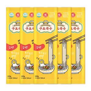 쫄깃 구포 국수 소면 300g X 5개