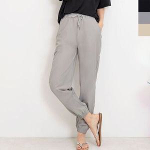 여성 조거팬츠 여름 시원한 밴딩 카고바지