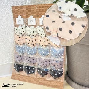 [IXHIPBXH_4B]강아지 판 도트바니빗살핀 20개 세트